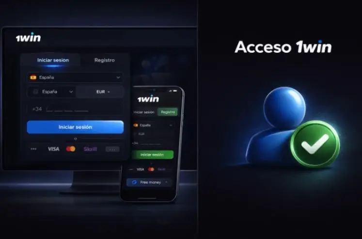 Registro e inicio de sesión en 1win Argentina